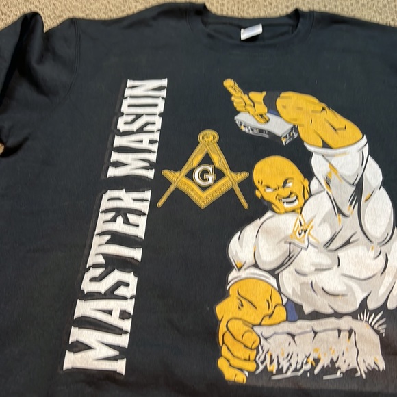 Incredible Master Mason Men's Crewneck Sweatshirt XL - Picture 4 of 4